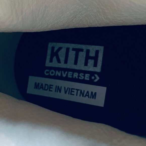 Converse Chuck 70 High x KITH 'Black Monogram' 2019 Men's Size 7.5 Womens 9.5 - Picture 10 of 15